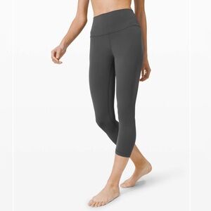 Lululemon Align Leggings 21” Graphite Grey Size 2